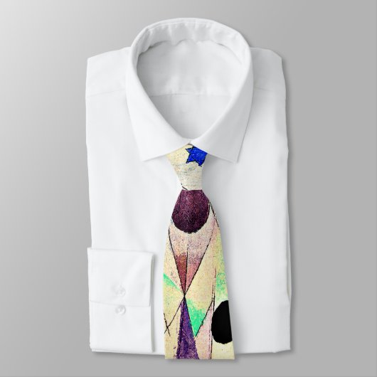 Klee - Persian Nightingales, abstracte kunst Stropdas (Gebonden)