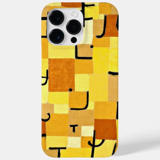 Klee - Personages in Geel Case-Mate iPhone Case (Achterkant)