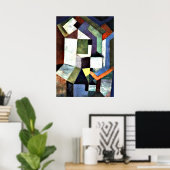 Klee - Pious Northern Landscape Poster (Thuiskantoor)