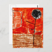 Klee - Plant in de late herfst Briefkaart (Voorkant / Achterkant)