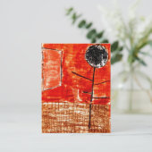 Klee - Plant in de late herfst Kaart (Staand voorkant)