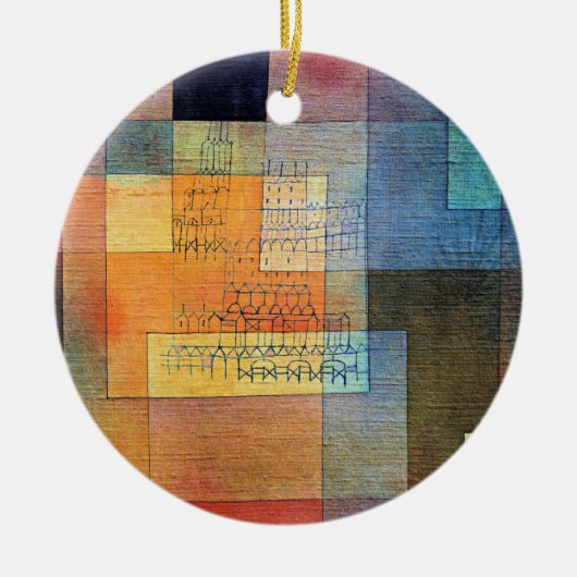 Klee - Polyfone Architectuur Keramisch Ornament (Voorkant)