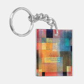 Klee - polyfone architectuur sleutelhanger (Voorkant Links)