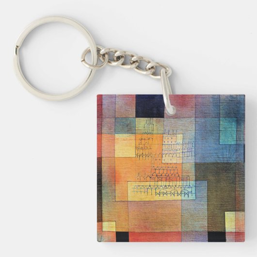 Klee - polyfone architectuur sleutelhanger (Voorkant)