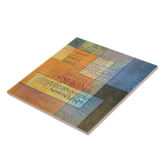 Klee - Polyfone Architectuur Tegeltje (Zijkant)