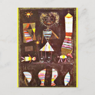 Klee - Poppenkast Briefkaart