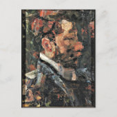 Klee - Portret van een Man Briefkaart (Voorkant)