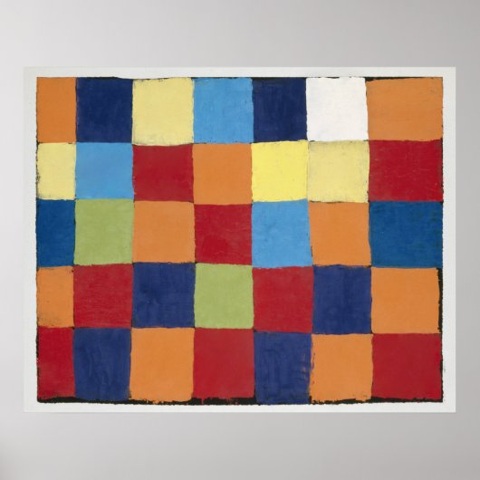 Klee, "Qu 1" (1930). Poster (Voorkant)