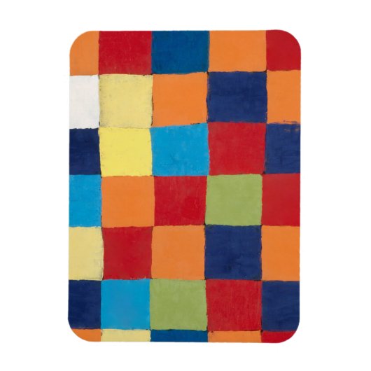 Klee - Qu 1, kleurengrafiek, Magneet (Verticaal)