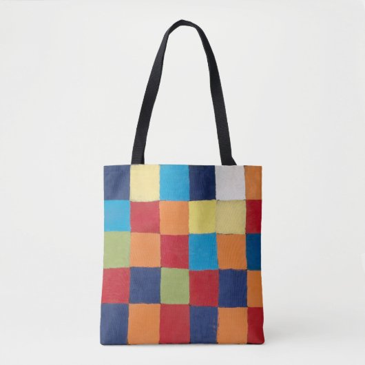 Klee - Qu 1, kleurengrafiek, Tote Bag (Voorkant)