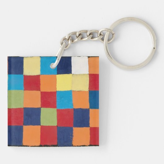 Klee - Qu 1, Kleurenkaart, Sleutelhanger (Achterkant)