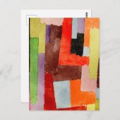 Klee - rechterhoeken briefkaart (Voorkant / Achterkant)