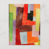 Klee - rechterhoeken briefkaart (Voorkant)