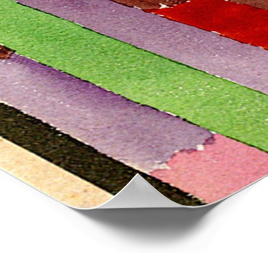 Klee - rechterhoeken poster (Hoek)