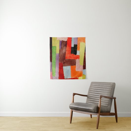 Klee - rechterhoeken wandkleed (In situ)