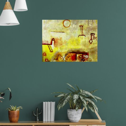 Klee - Reconstructie Poster (Woonkamer 1)