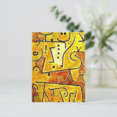 Klee - Red Waistcoat Briefkaart (Staand voorkant)