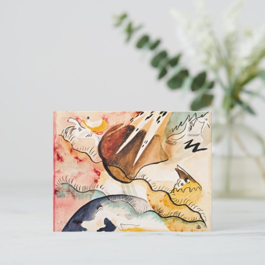 Klee - Regengebied Briefkaart (Staand voorkant)