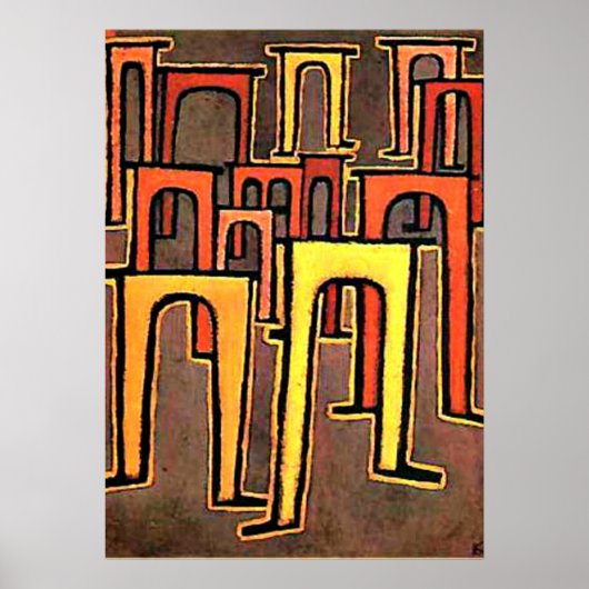 Klee - Revolutie van het Viaduct Poster (Voorkant)