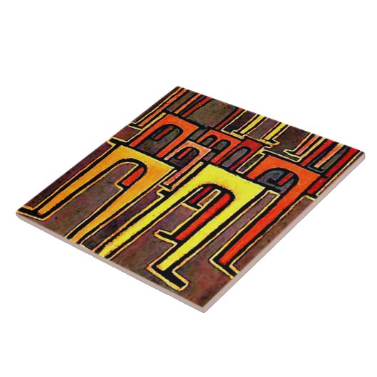 Klee - Revolutie van het Viaduct Tegeltje (Zijkant)