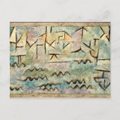 Klee - Rijn in Duisburg, HD Briefkaart (Voorkant)