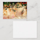 Klee - Road Junction (houtskooltekening) Notitiekaartje (Voorkant / Achterkant)