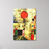 Klee - Rode ballon Canvas Afdruk (Voorkant)