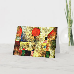 Klee - Rode ballon Kaart