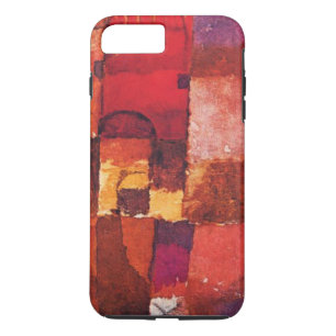 Klee - rode en witte Cupola Case-Mate iPhone Case
