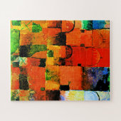 Klee - Rode en Witte Domes Legpuzzel (Horizontaal)