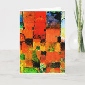 Klee - Rode en Witte Koepels 2021 groot Kaart (Voorkant)