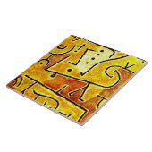 Klee - Rood vest Tegeltje (Zijkant)