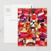 Klee - Roos Garden Briefkaart (Voorkant / Achterkant)