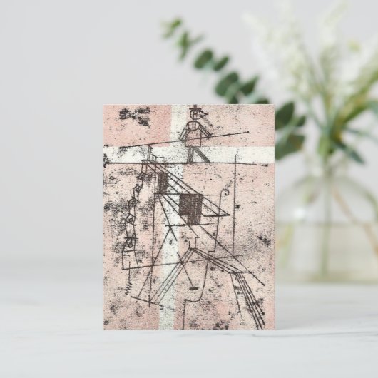 Klee - Rope Dancer Briefkaart (Staand voorkant)