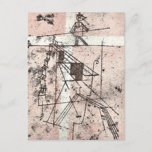 Klee - Rope Dancer Briefkaart (Voorkant)