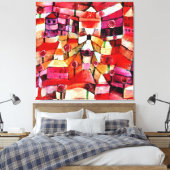 Klee - Rozentuin Canvas Afdruk (Insitu (Slaapkamer))