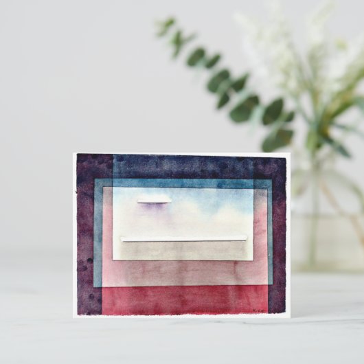 Klee - Rustend Briefkaart (Staand voorkant)