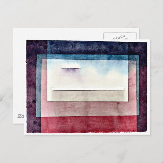 Klee - Rustend Briefkaart (Voorkant / Achterkant)