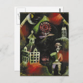 Klee - Schoolhuis Briefkaart (Voorkant / Achterkant)