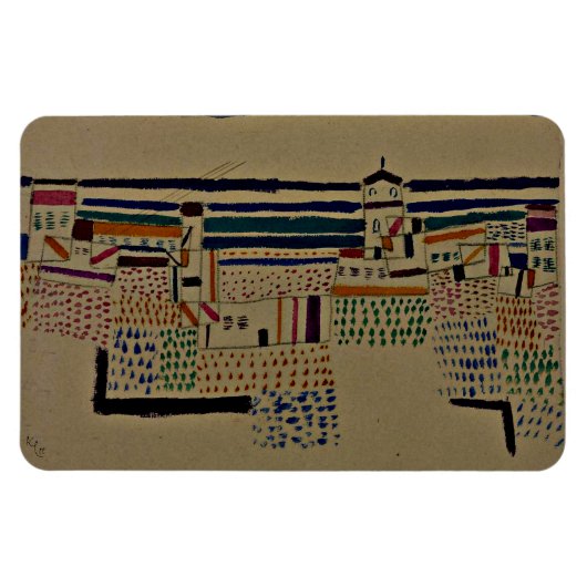 Klee - Seaside Resort South of France Magneet (Horizontaal)
