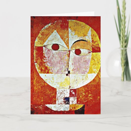 Klee - Senecio Kaart (Voorkant)