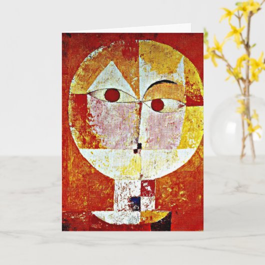 Klee - Senecio Kaart (Gele Bloem)