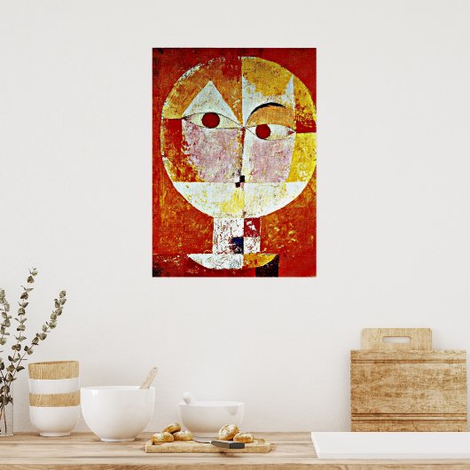 Klee - Senecio Poster (Keuken)