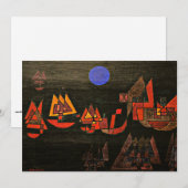 Klee - Ships in the Night Feestdagenkaart (Voorkant / Achterkant)