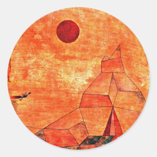 Klee - Sprookje Ronde Sticker (Voorkant)