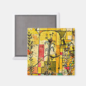 Klee - Sprookje van Hoffmann, beroemd schilderij Magneet (Voorkant / Achterkant)