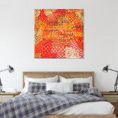 Klee - Stad Kasteel Kr.  Canvas Afdruk (Insitu (Slaapkamer))