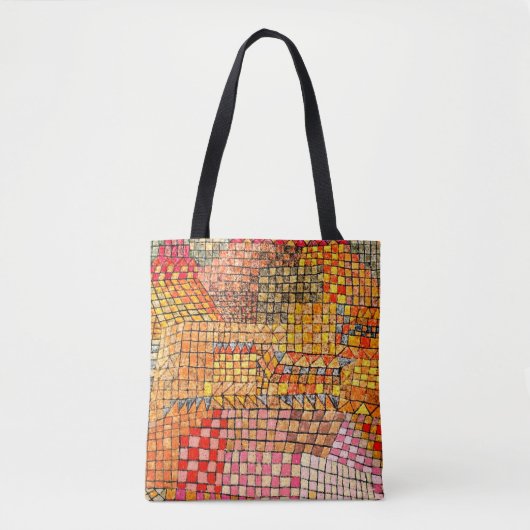 Klee - Stad Kasteel Kr. Tote Bag (Voorkant)