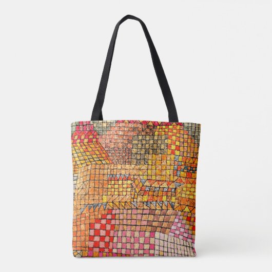 Klee - Stad Kasteel Kr. Tote Bag (Achterkant)