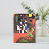 Klee - Stad R Briefkaart (Staand voorkant)